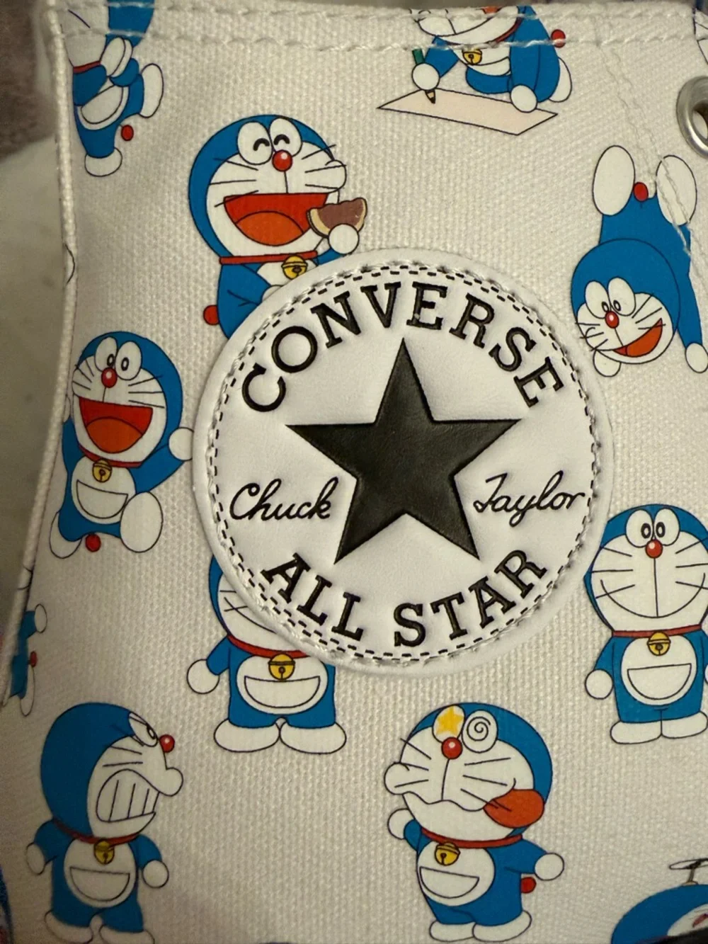 Converse All Star by Doraemon Allover Print Men’s 11.5/ Women’s 13.5 - Picture 4 of 7